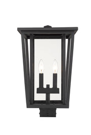 Seoul 2-Light Outdoor Pier Mounted Fixture - Lamps Expo