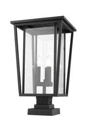 Seoul 3-Light Outdoor Pier Mounted Fixture - Lamps Expo