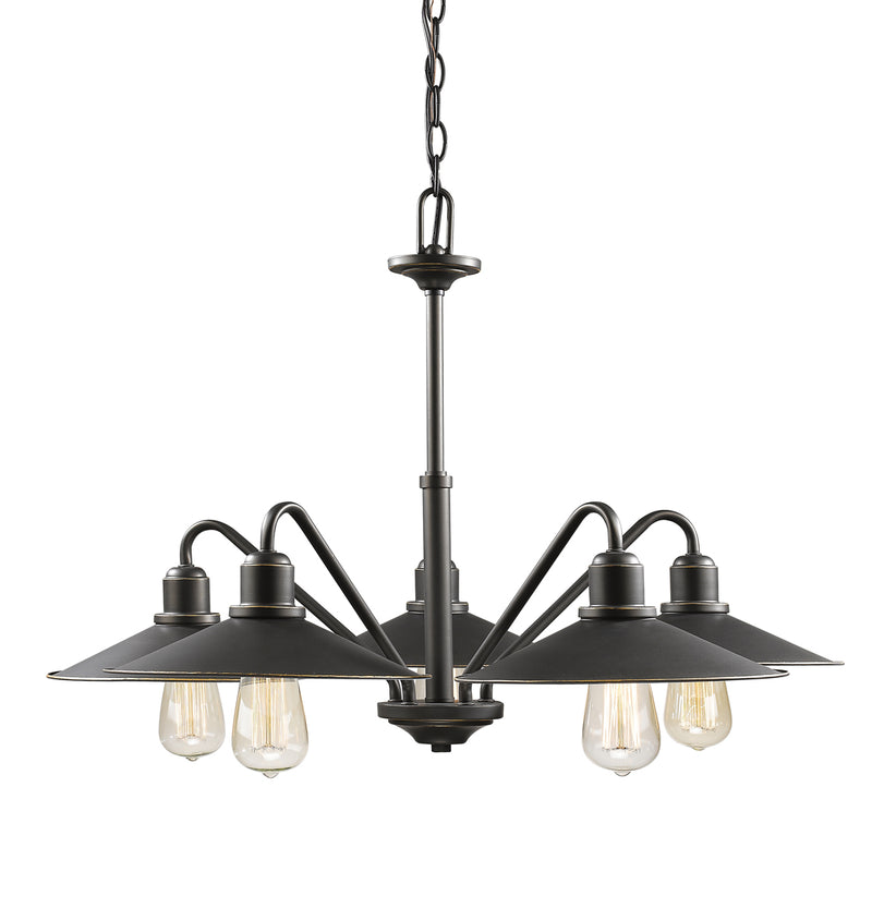 Casa 5-Light Chandelier - Lamps Expo