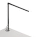 Z-Bar Solo Desk Lamp with grommet mount (Warm Light; Metallic Black)
