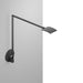 Mosso Pro Desk Lamp with hardwired wall mount (Metallic Black)