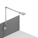 Mosso Pro Desk Lamp with slatwall mount (Silver)
