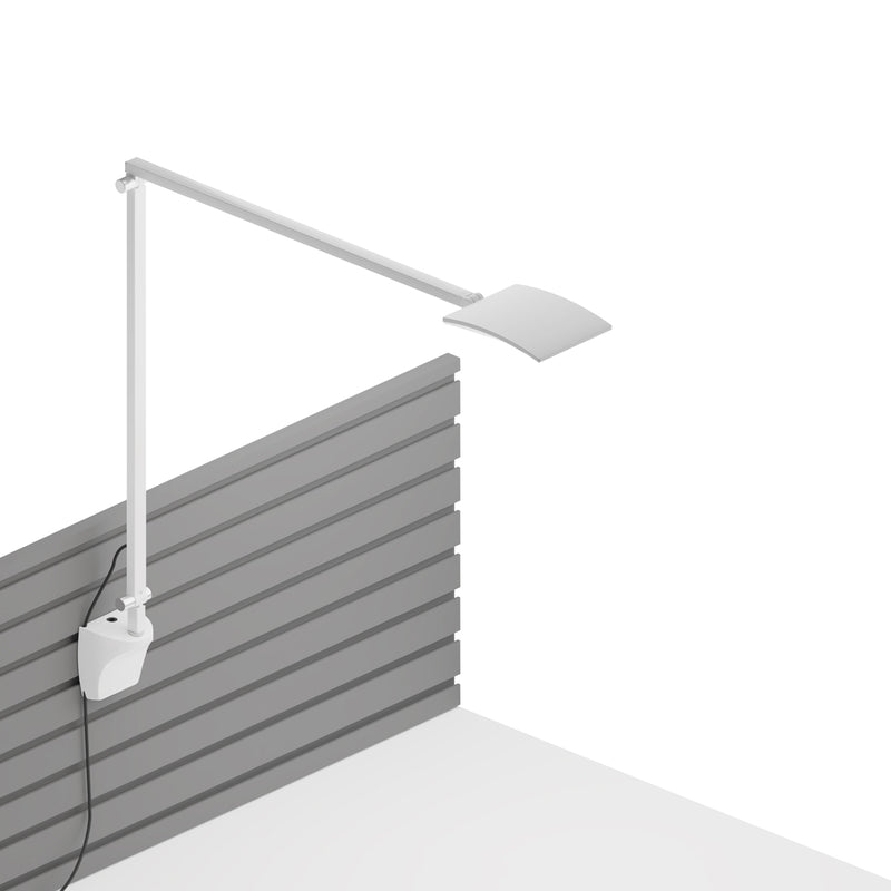 Mosso Pro Desk Lamp with slatwall mount (White)