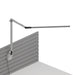 Z-Bar Desk Lamp with slatwall mount  (Warm Light; Silver)