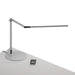 Z-bar Desk Lamp with USB base (Warm Light, Silver)