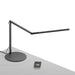 Z-Bar mini Desk Lamp with USB Base (Warm Light; Metallic Black)