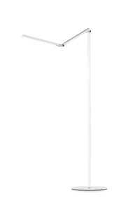 Z-Bar Floor Lamp  (Warm Light; White)