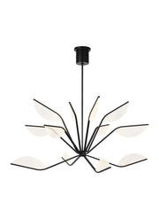 Belterra 48" Chandelier in Natural Brass