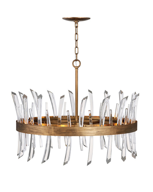 Revel Medium Single Tier Chandelier - Lamps Expo