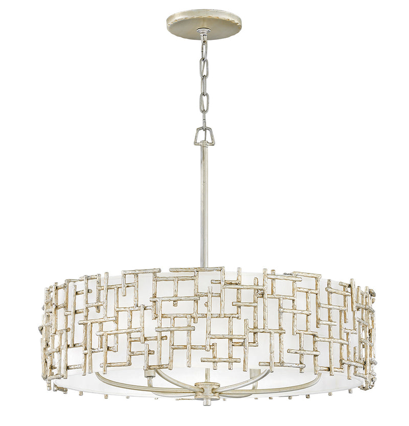 Farrah Medium Drum Pendant - Lamps Expo