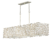 Farrah Eight Light Linear Chandelier - Lamps Expo
