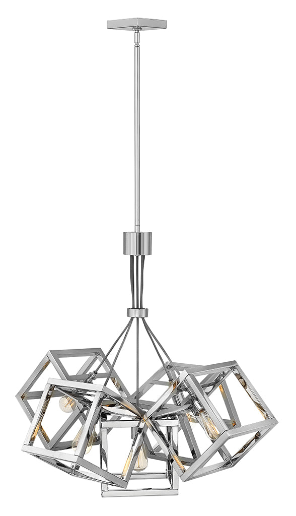Ensemble Small Single Tier Chandelier - Lamps Expo