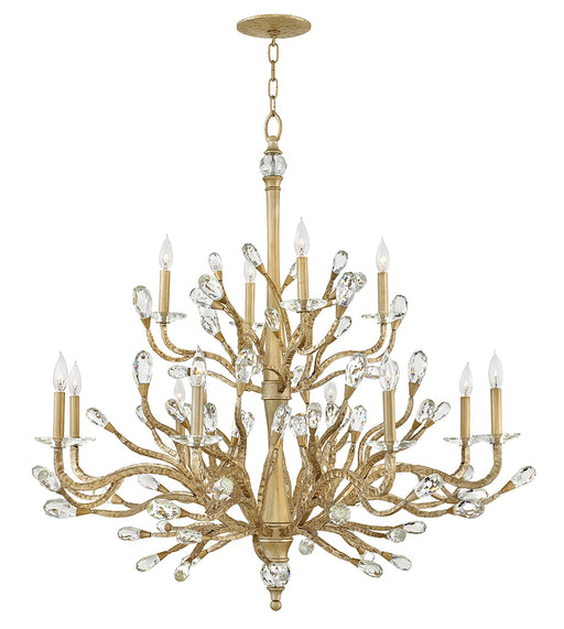 Eve Extra Large Two Tier in Champagne Gold - Lamps Expo