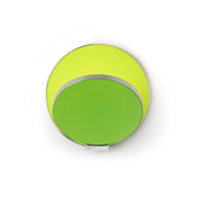 Gravy Wall Sconce - Chrome body, Matte Green plates - Plug-in