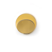 Gravy Wall Sconce - Silver body, Brass plates - Plug-in