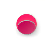 Gravy Wall Sconce - Silver body, Matte Hot Pink plates - Plug-in
