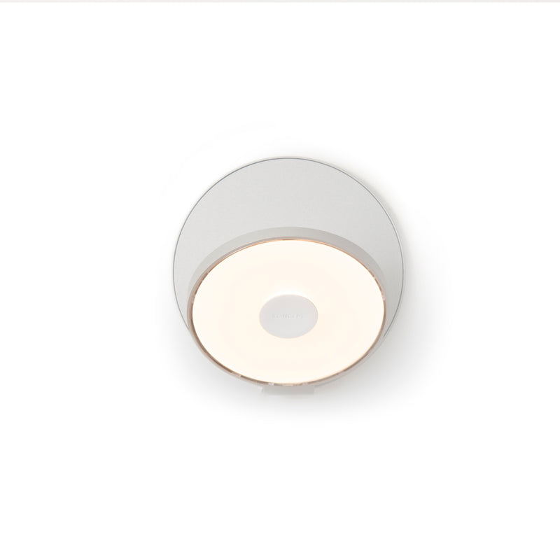 Gravy Wall Sconce - Silver body, Silver plates - Hardwire