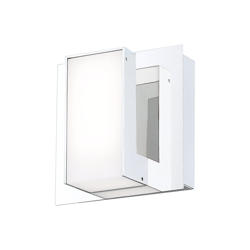 Delrosa 1-Light Wall Sconce in Chrome - Lamps Expo