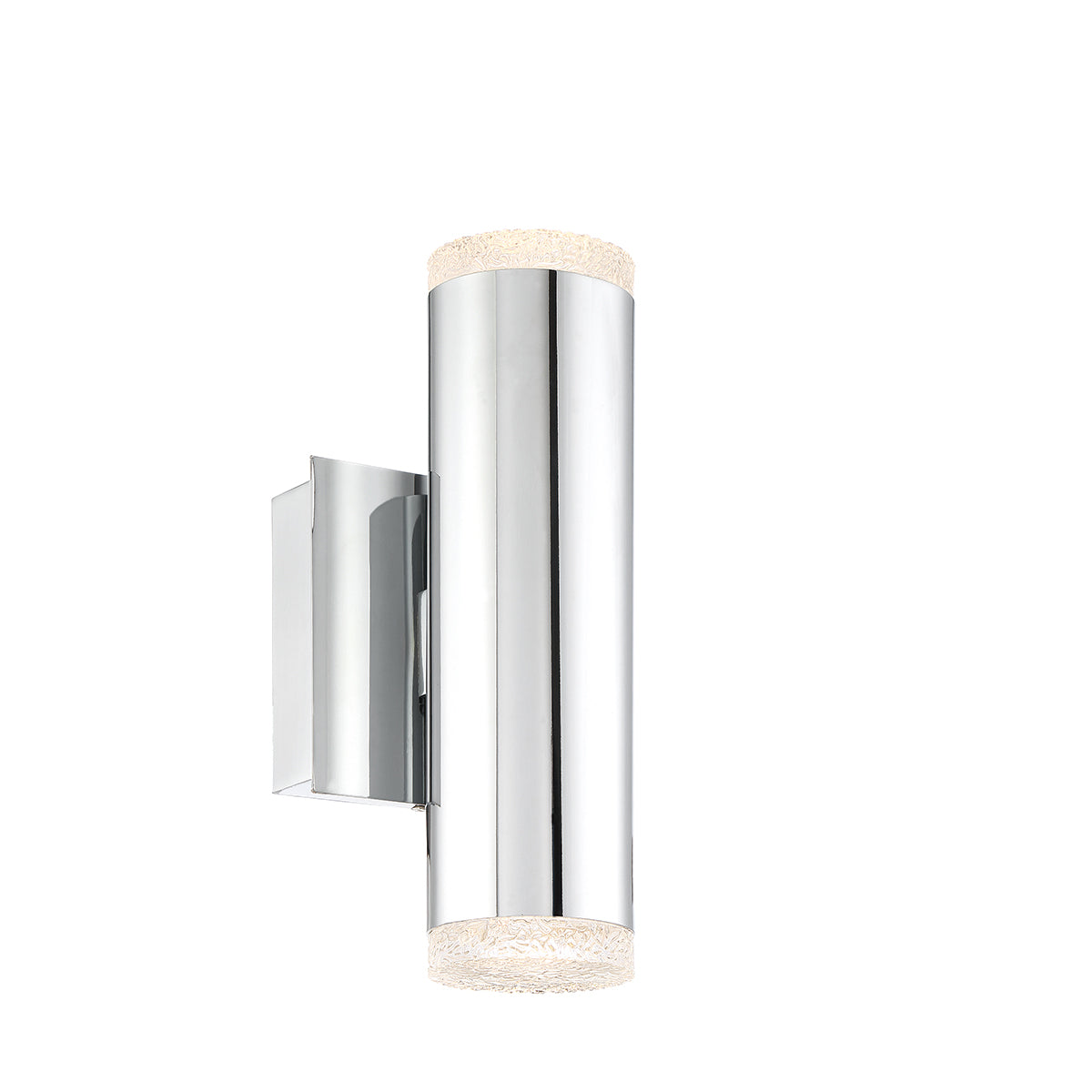 Seaton 2-Light Wall Sconce in Chrome - Lamps Expo