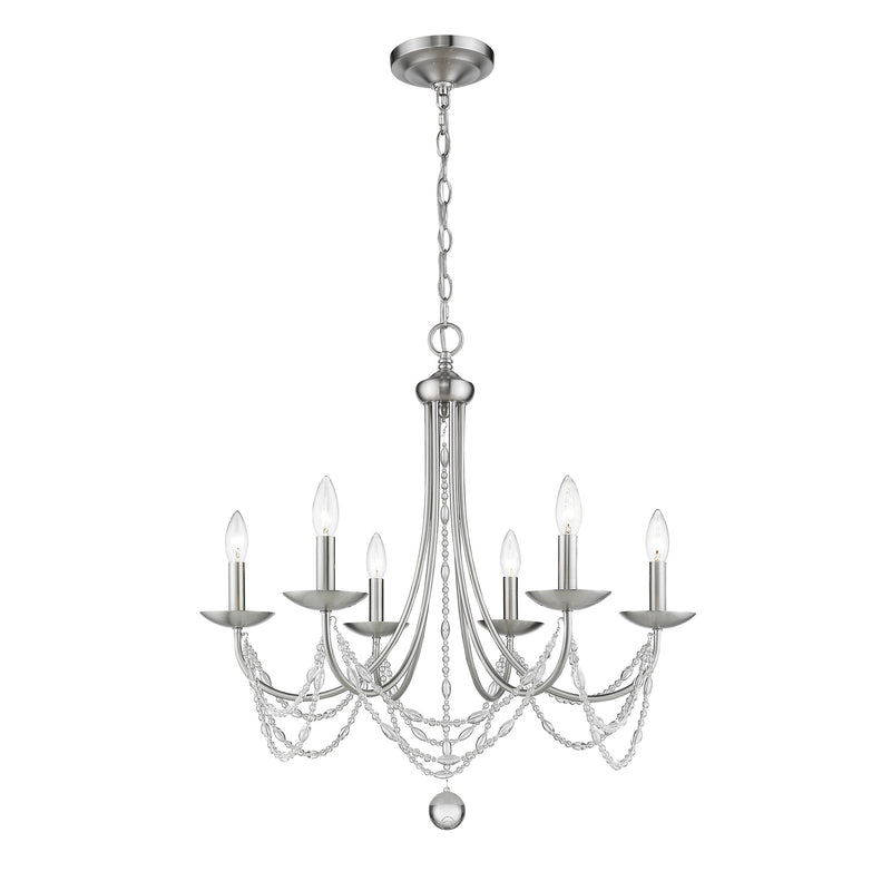 Mirabella 6-Light Chandelier - Lamps Expo