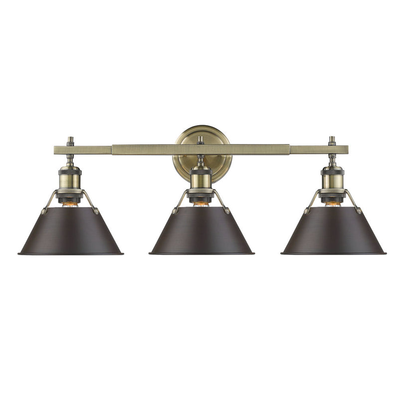 Orwell 3-Light Bath Vanity - Lamps Expo