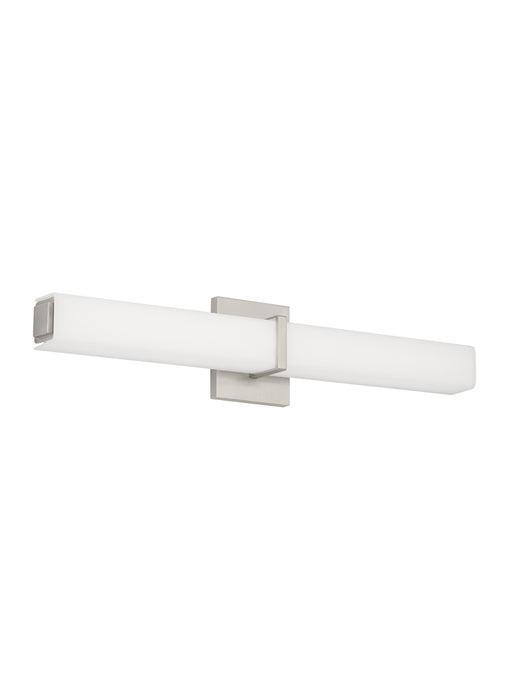 Milan 24" Bath Vanity Light in Satin Nickel