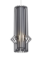 Mini Syrma Pendant in Satin Nickel