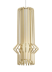 Mini Syrma Pendant in Satin Nickel