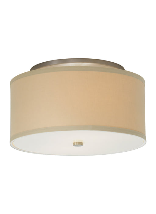 Mulberry Large Flush Mount in Satin Nickel