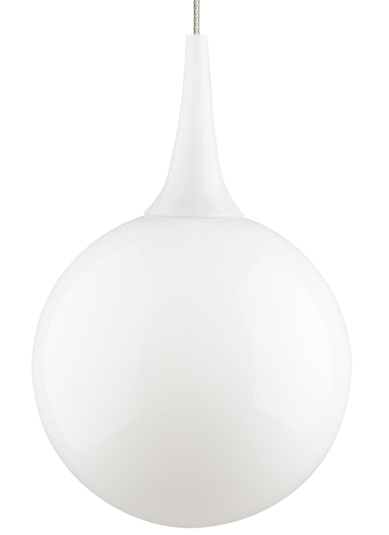 Pele Pendant in Satin Nickel