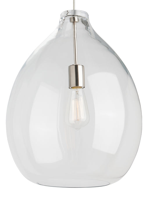 Quinton Pendant in Natural Brass