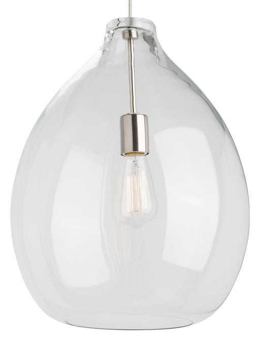 Quinton Pendant in Natural Brass