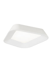 Rhonan Flush Mount in Plated Brass
