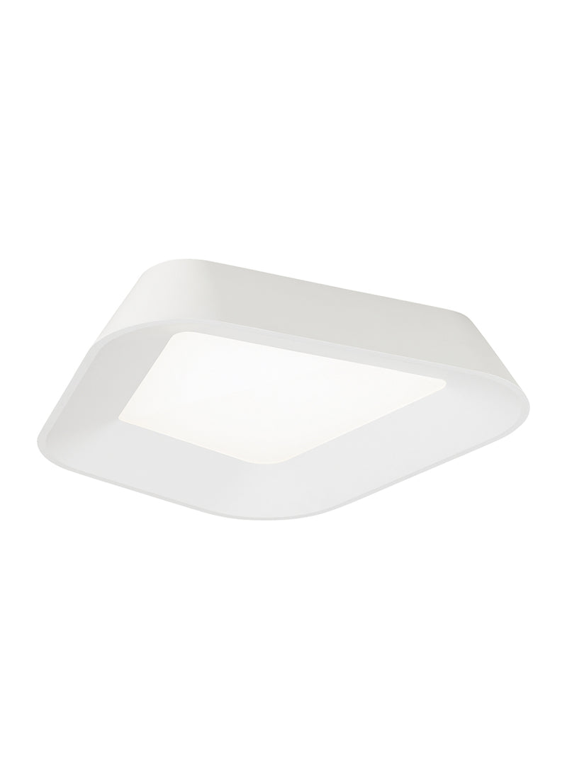 Rhonan Flush Mount in Plated Brass