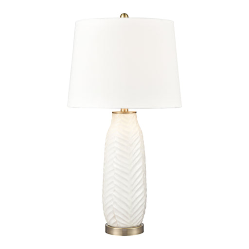 Bynum Ceramic Table Lamp in White