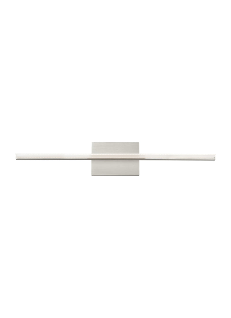 Span 36" Bath Vanity Light in Satin Nickel
