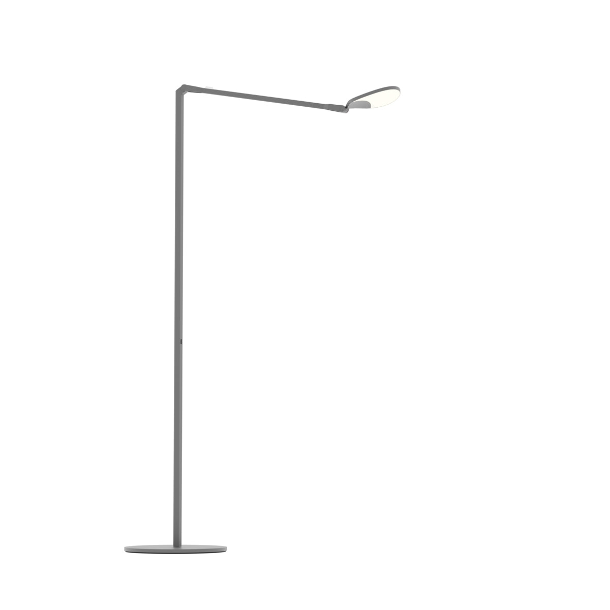 Splitty Floor Lamp, Matte Grey