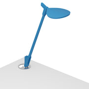 Splitty Desk Lamp with grommet mount, Matte Pacific Blue