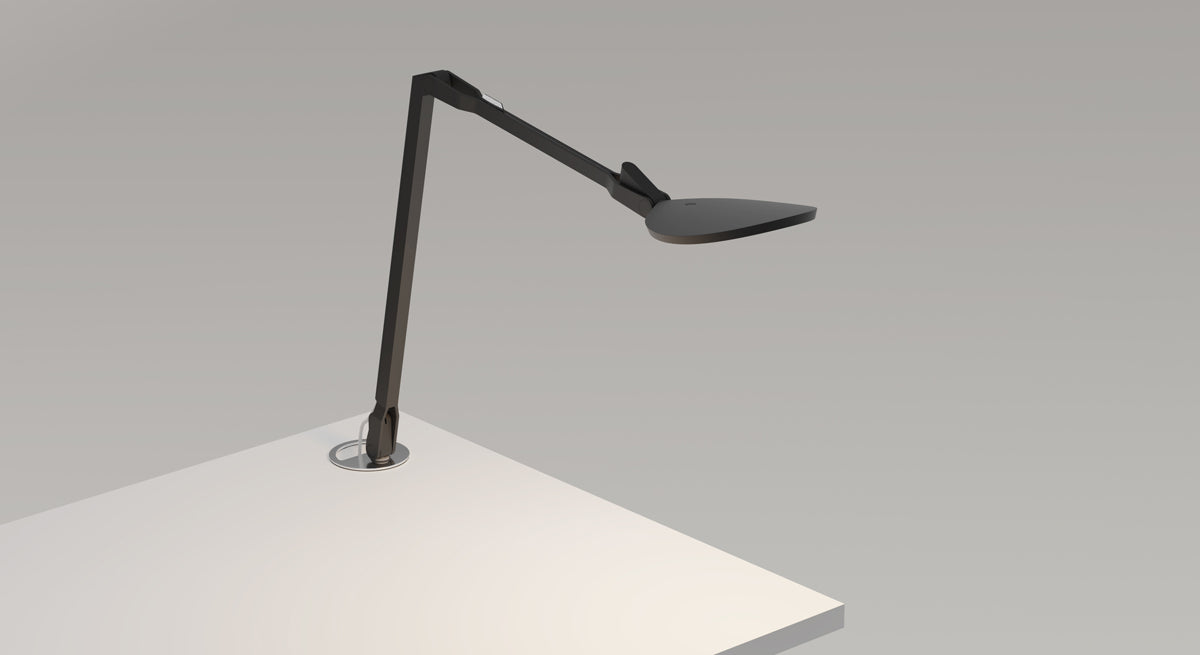 Splitty Reach Desk Lamp with grommet mount