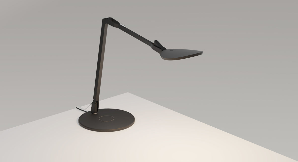 Splitty Reach Desk Lamp with wireless charging Qi base