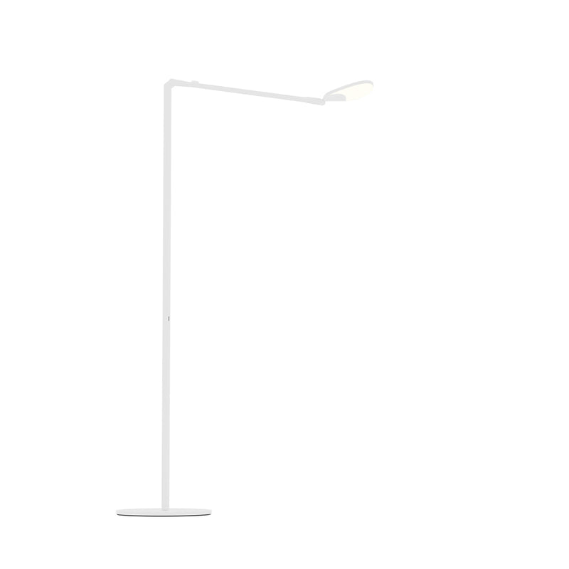 Splitty Floor Lamp, Matte White