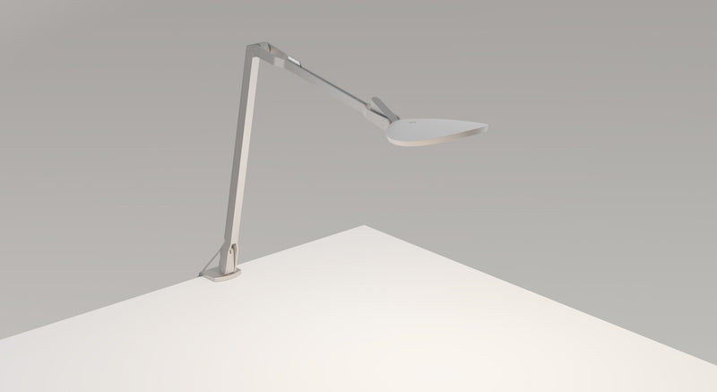 Splitty Reach Desk Lamp with one-piece desk clamp