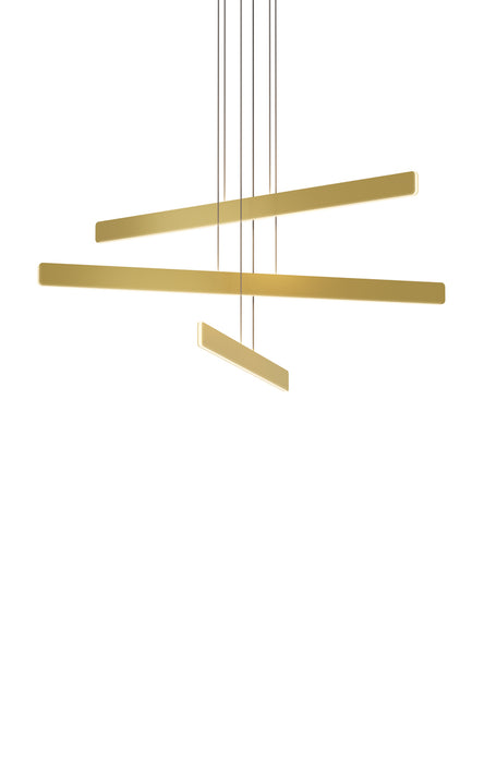 Sub Pendant Circular 3, Gold