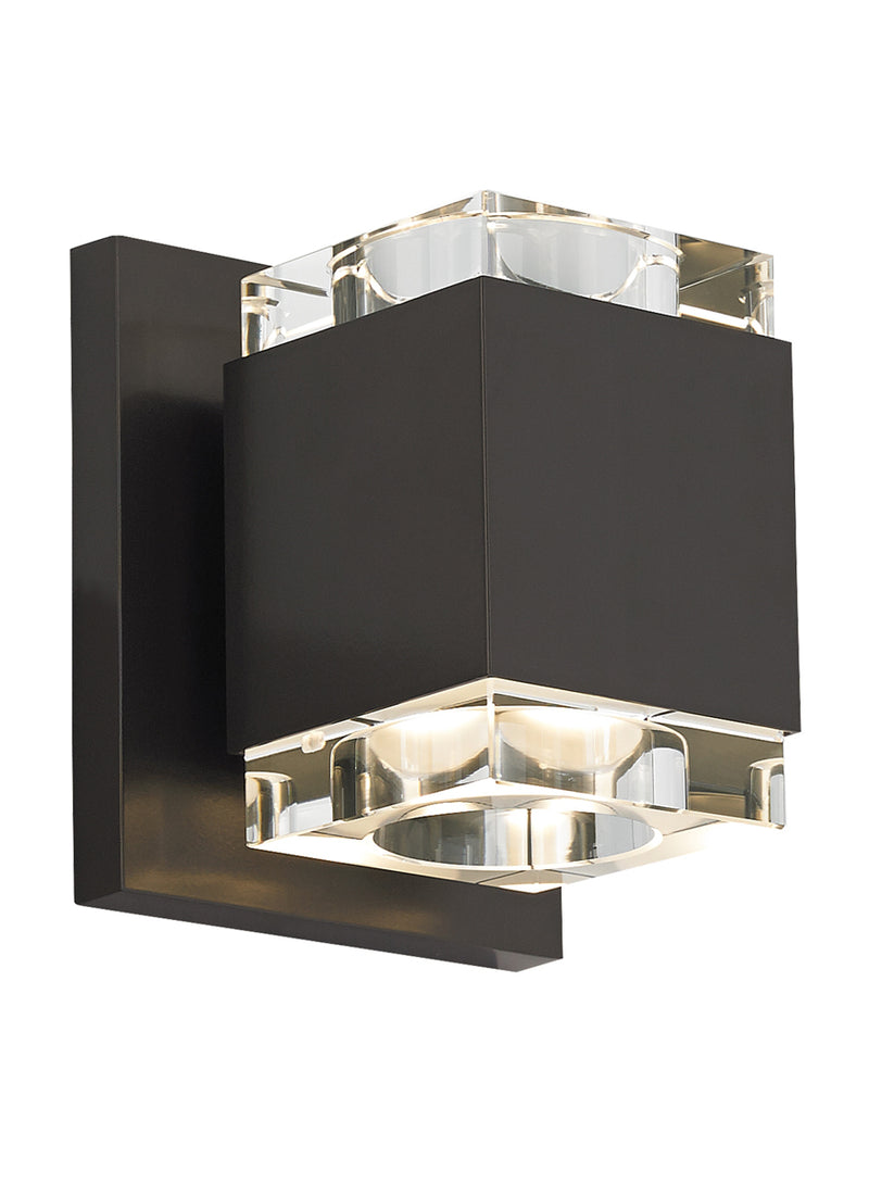 Voto Wall Square in Antique Bronze