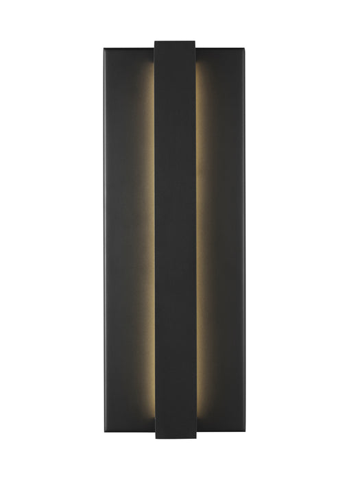 Windfall 16" Outdoor Wall Sconce in Black