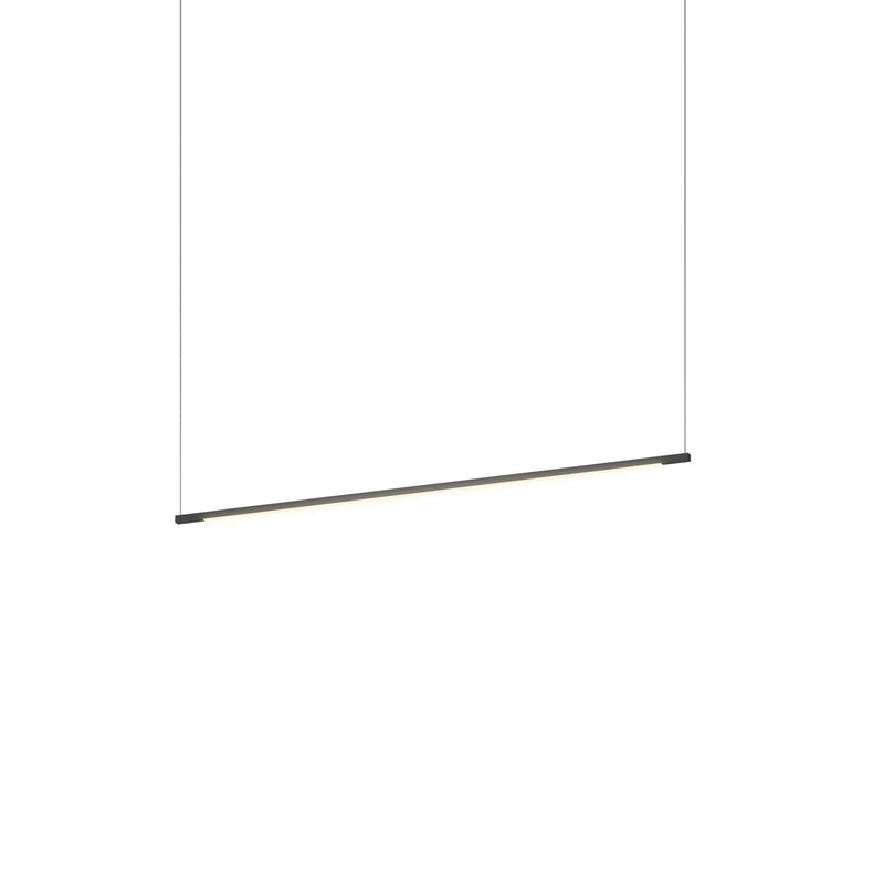 Z-Bar Pendant Linear, Matte Black (36" light bar)