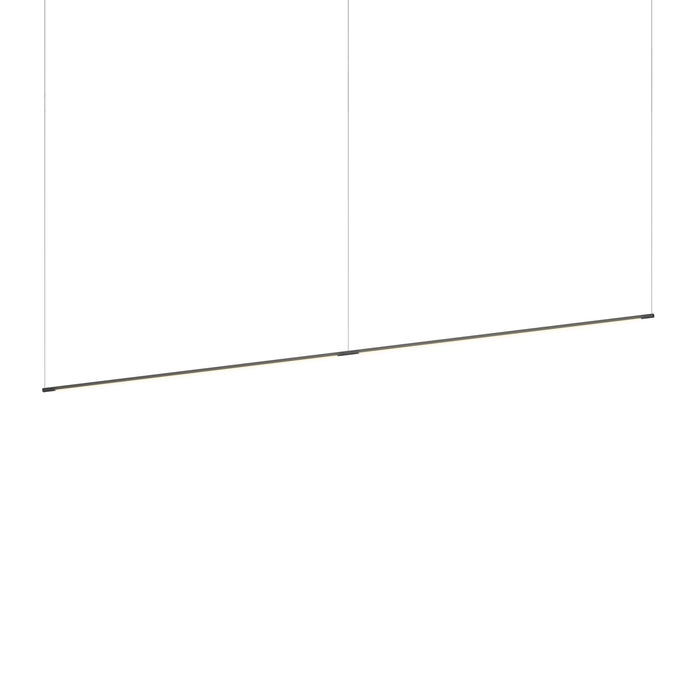 Z-Bar Pendant Linear, Matte Black, 96" (2 x 48" light bars)